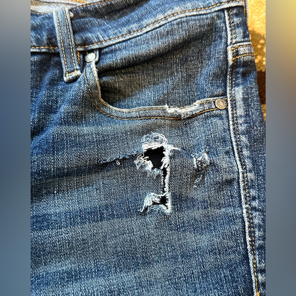 Guess Blue Skinny Jeans - Picture 6 of 12